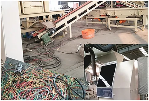 small metal shredding machine
