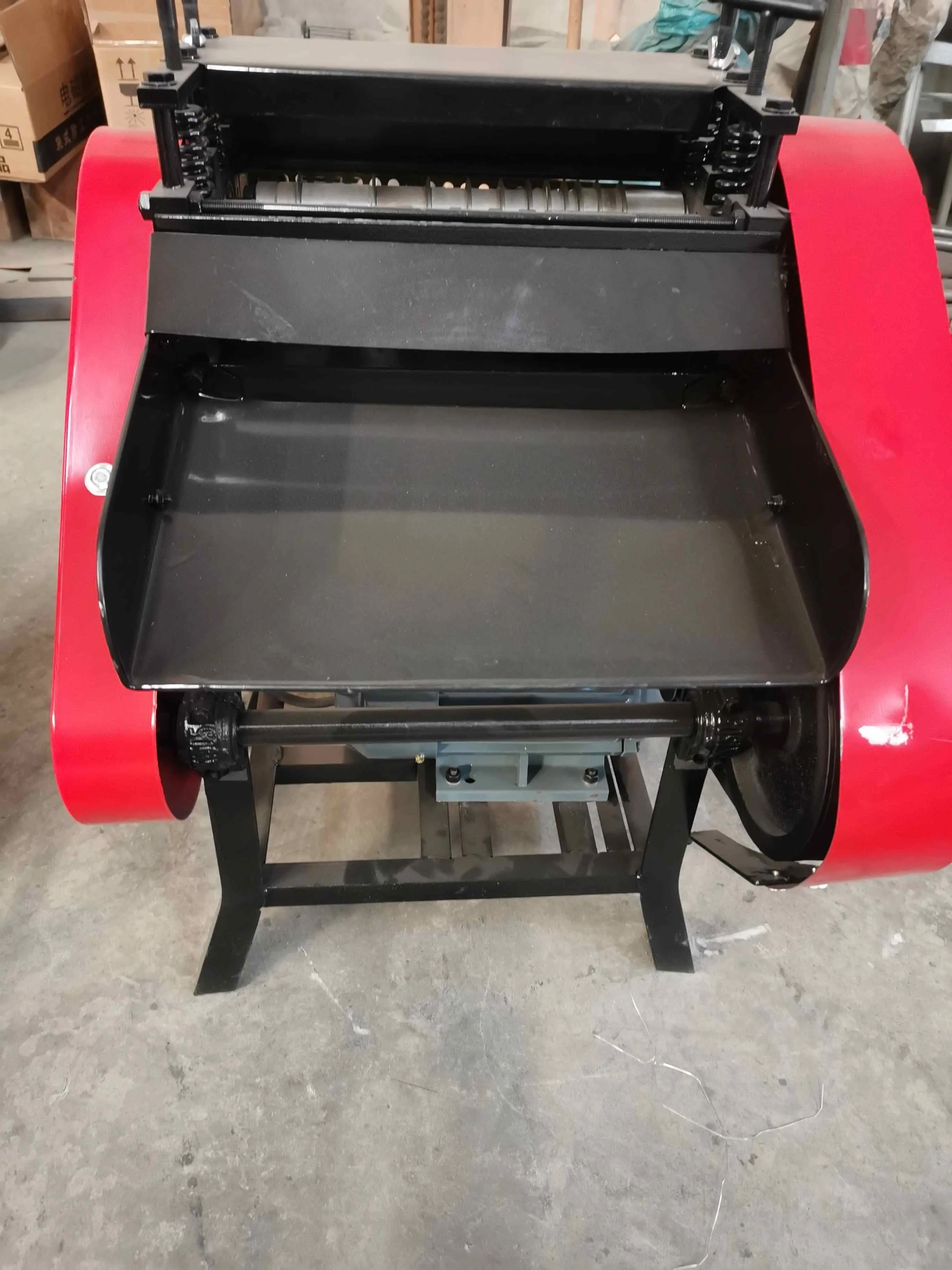 mobile scrap shredder