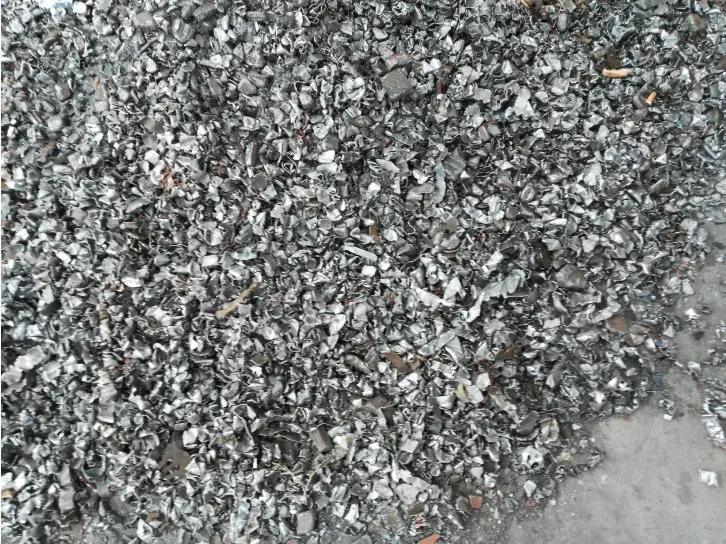 shredding machine for metal