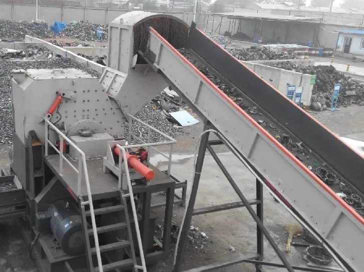 industrial scrap shredder